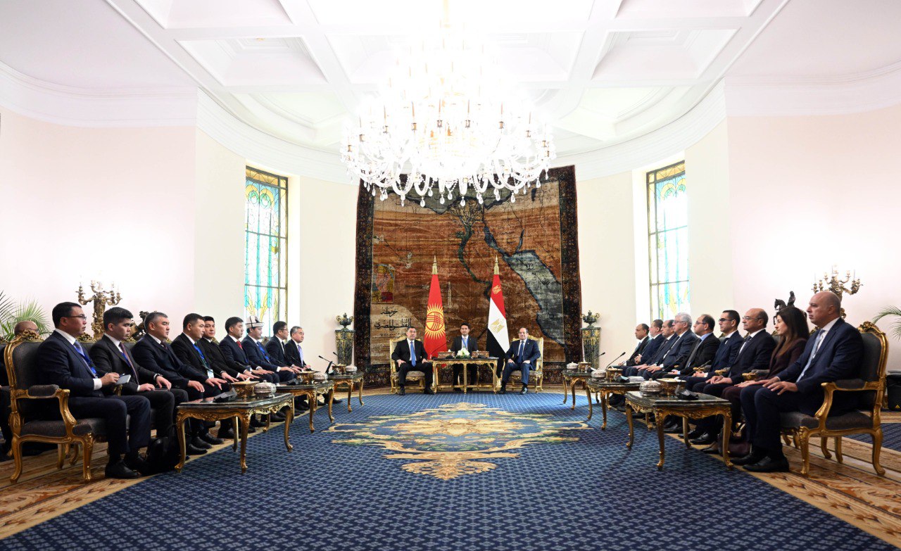 President Zhaparov proposes Bishkek as venue for landmark Kyrgyz-Egyptian Commission