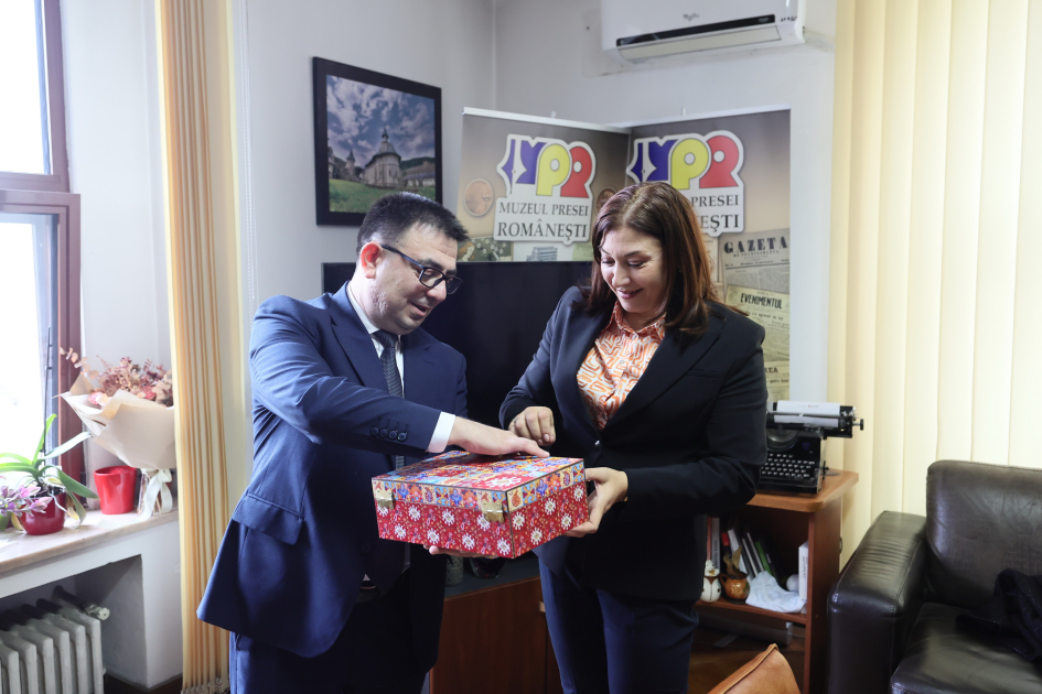 Azerbaijan, Romania deepen media partnership through national agencies (PHOTO)