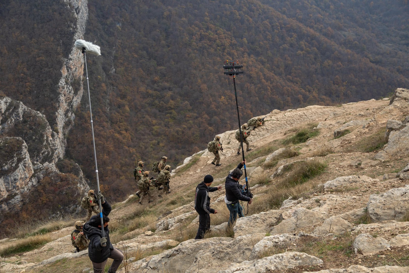 Azerbaijan wraps up shooting of '44' feature film (PHOTO)