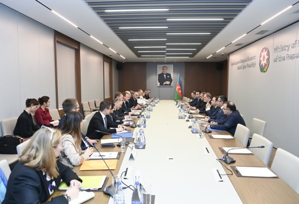 Azerbaijani foreign minister meets with NATO delegation (PHOTO)