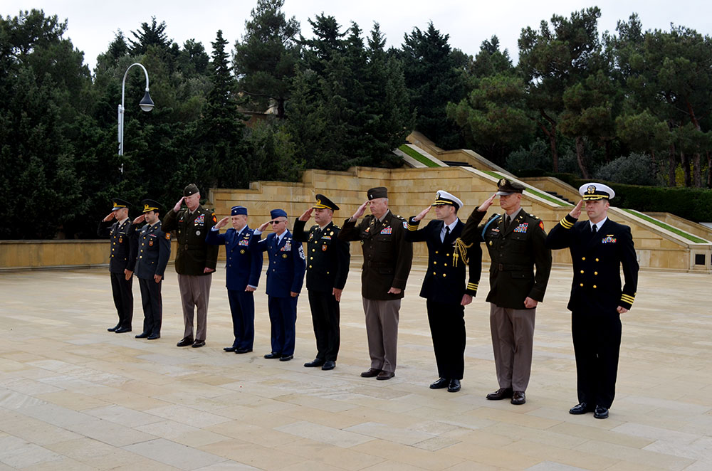 U.S. Oklahoma National Guard delegates touch down in Azerbaijan for working visit (PHOTO)