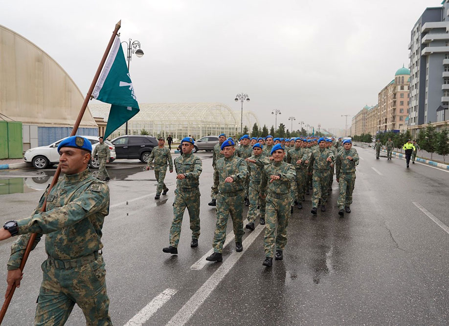 Military parades with orchestras mark 5th anniversary of Victory Day across Azerbaijan