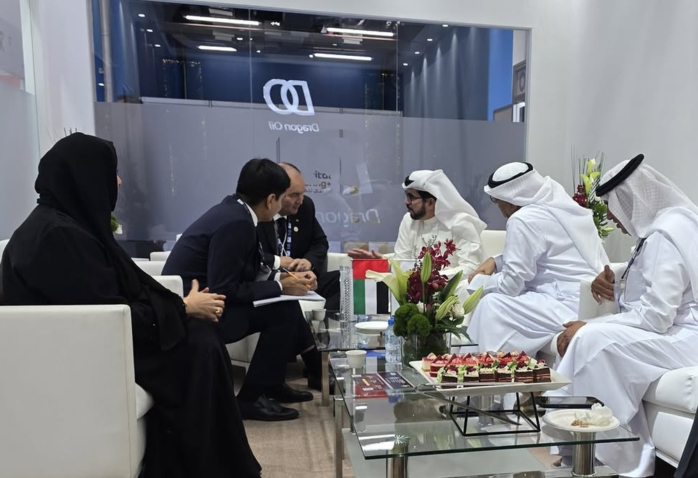 Turkmennebit, Dragon Oil discuss strengthening Caspian Sea partnership at ADIPEC-2025