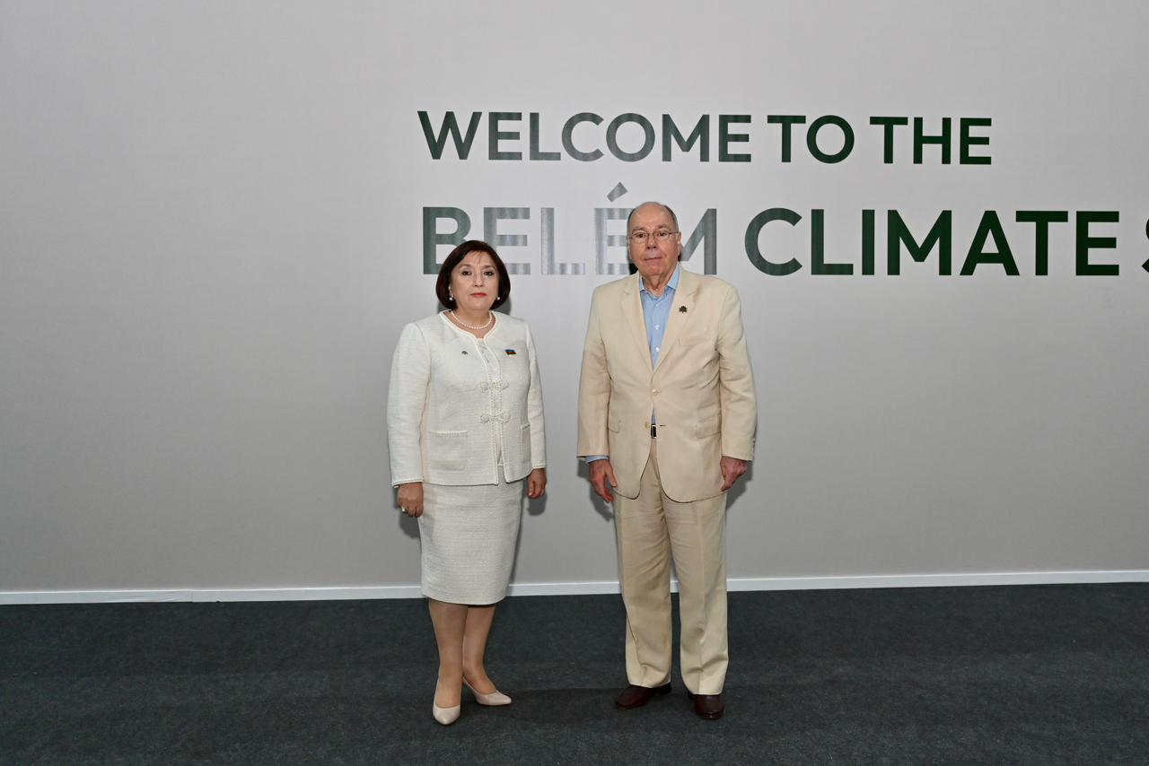 Speaker of Milli Majlis Sahiba Gafarova attends COP30 Leaders' Summit's opening ceremony (PHOTO)