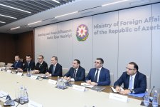 Azerbaijani foreign minister meets with NATO delegation (PHOTO)