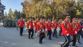 Military personnel leads Victory Day march in Azerbaijan's Khankendi (PHOTO)