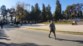 Military personnel leads Victory Day march in Azerbaijan's Khankendi (PHOTO)