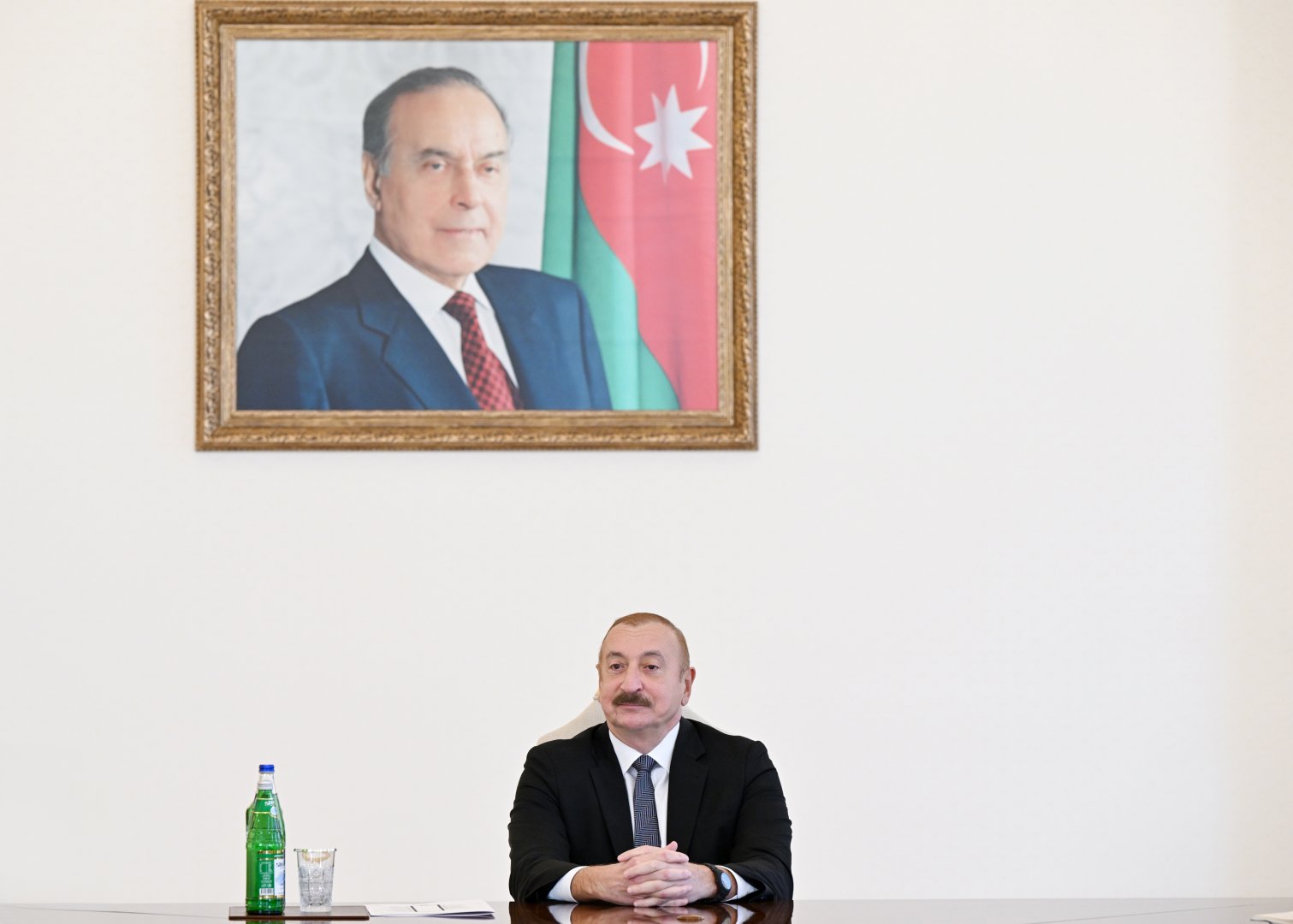 President Ilham Aliyev receives NATO delegation (PHOTO/VIDEO)