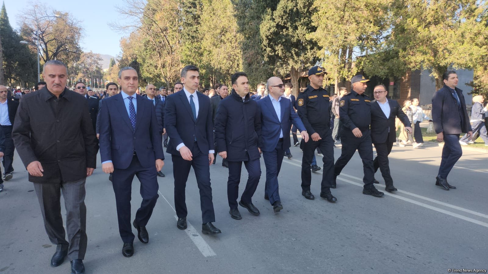Military personnel leads Victory Day march in Azerbaijan's Khankendi (PHOTO)
