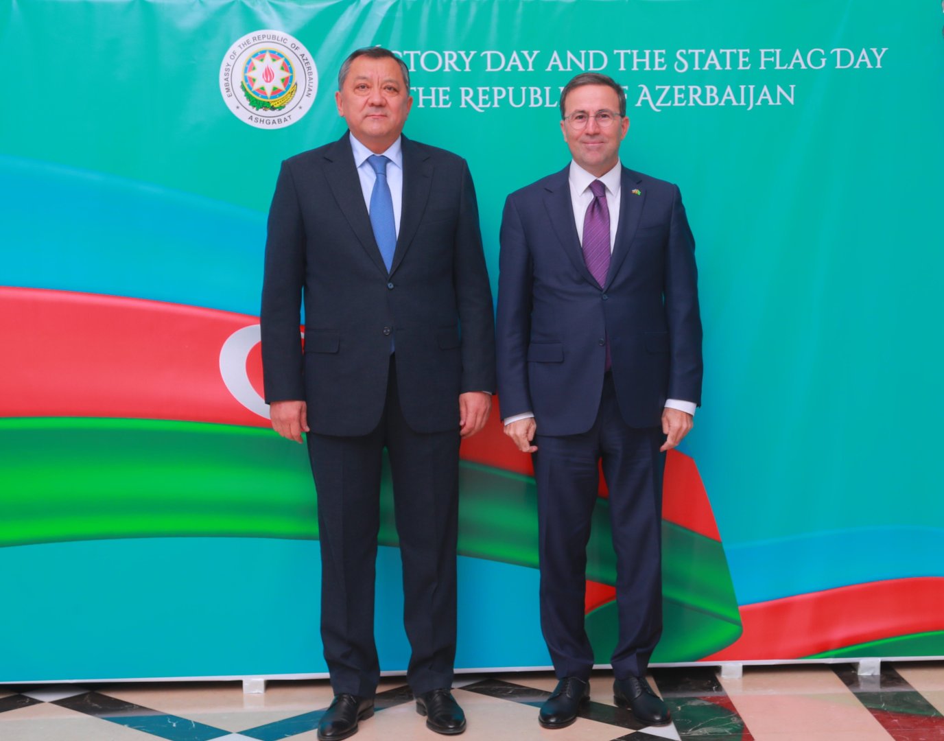 Azerbaijani embassy in Turkmenistan commemorates Victory Day (PHOTO)