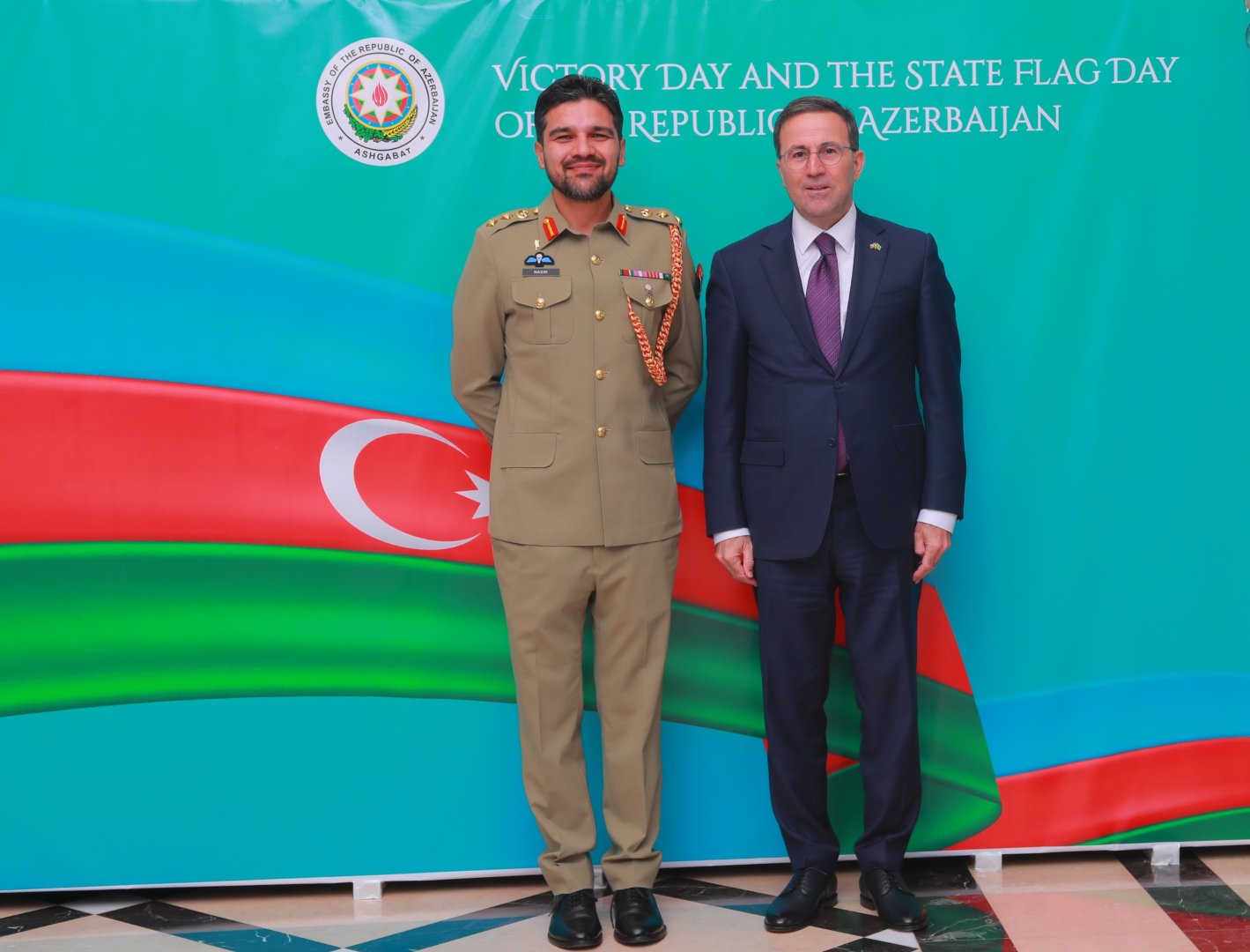 Azerbaijani embassy in Turkmenistan commemorates Victory Day (PHOTO)