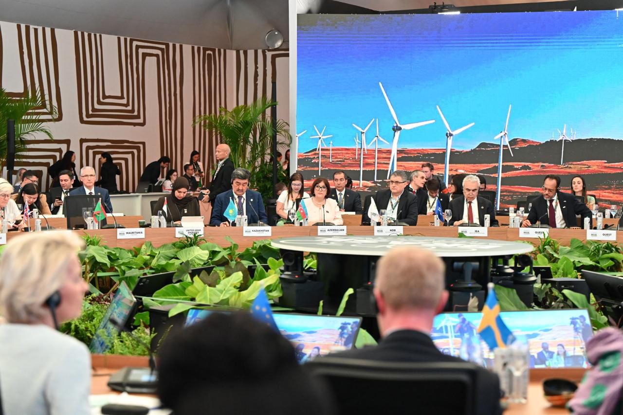 Azerbaijani parliament speaker addresses COP30 "Energy Transition" thematic session (PHOTO)