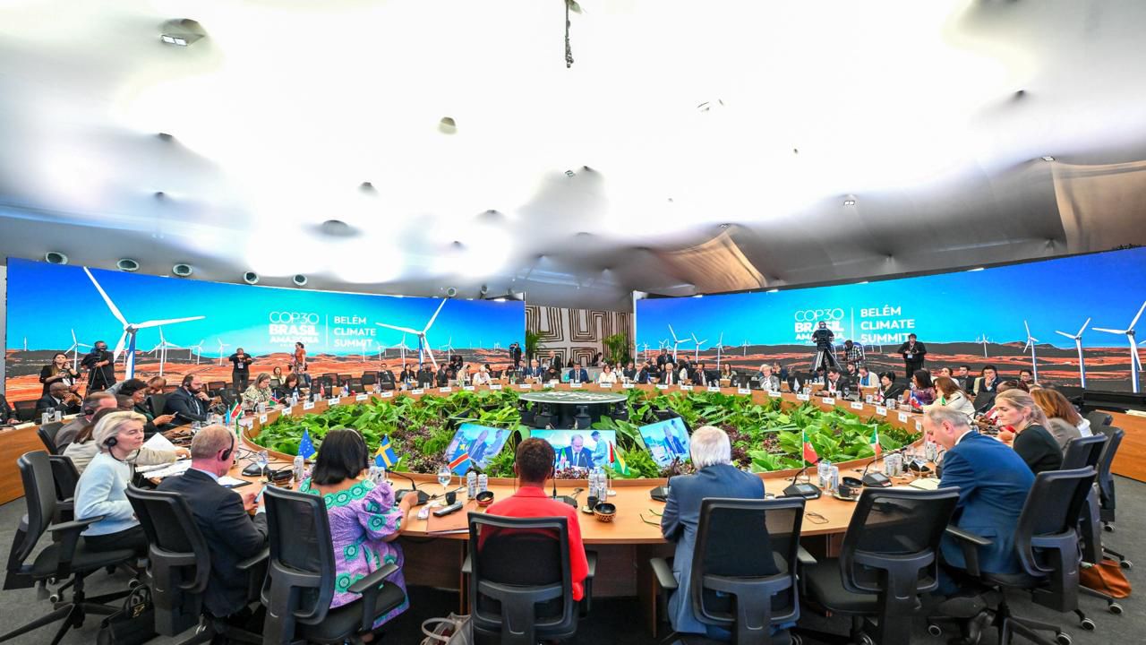 Azerbaijani parliament speaker addresses COP30 "Energy Transition" thematic session (PHOTO)
