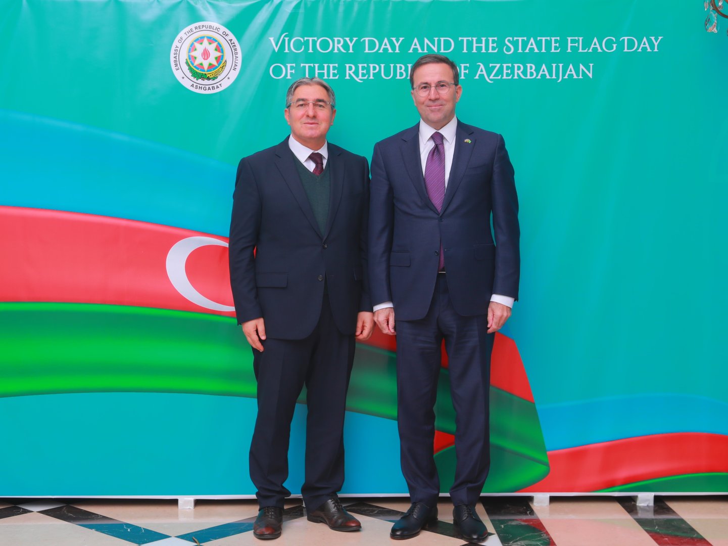 Azerbaijani embassy in Turkmenistan commemorates Victory Day (PHOTO)