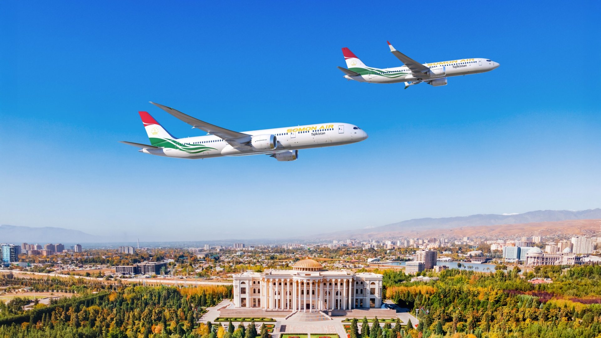 Tajik Somon Air goes to largest-ever tetradecimal aircraft deal with Boeing