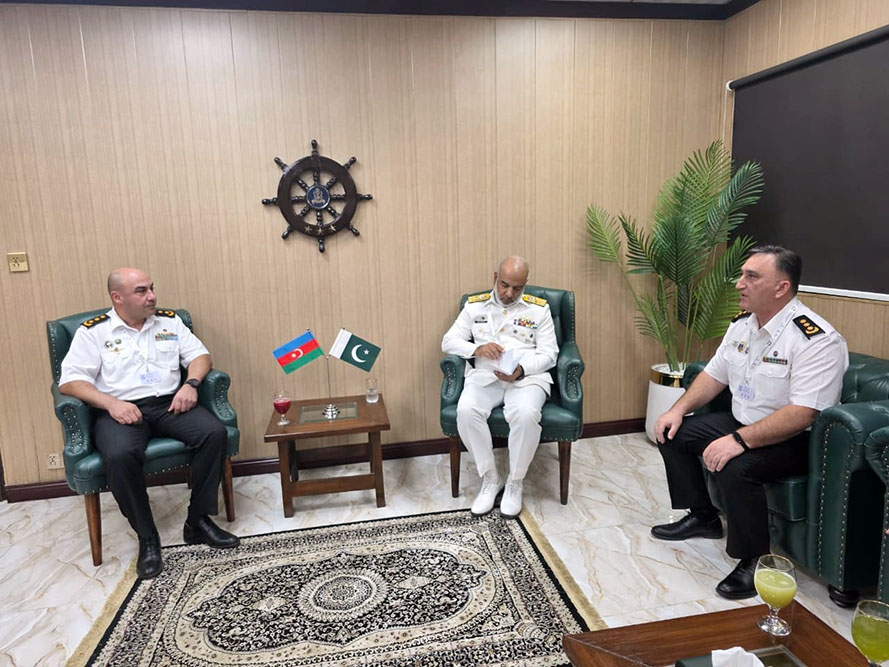 Azerbaijan Naval Forces delegation visits Pakistan