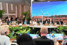 Azerbaijani parliament speaker addresses COP30 "Energy Transition" thematic session (PHOTO)