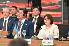 Azerbaijani parliament speaker addresses COP30 "Energy Transition" thematic session (PHOTO)