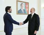 President Ilham Aliyev receives delegation led by Deputy Prime Minister of Slovakia (PHOTO/VIDEO)