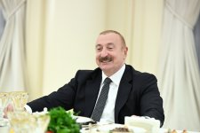 President Ilham Aliyev and Prime Minister of Pakistan have joint dinner (PHOTO)