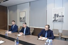 Azerbaijani foreign minister meets with outgoing Greek ambassador (PHOTO)