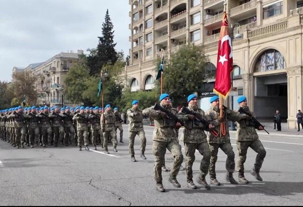 Türkiye’s Ministry of National Defense posts video on military parade in Baku (VIDEO)