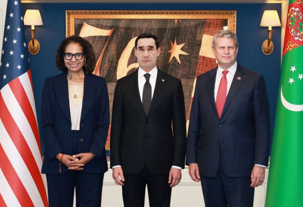 President Berdimuhamedov meets U.S. lawmakers to discuss expanding cooperation