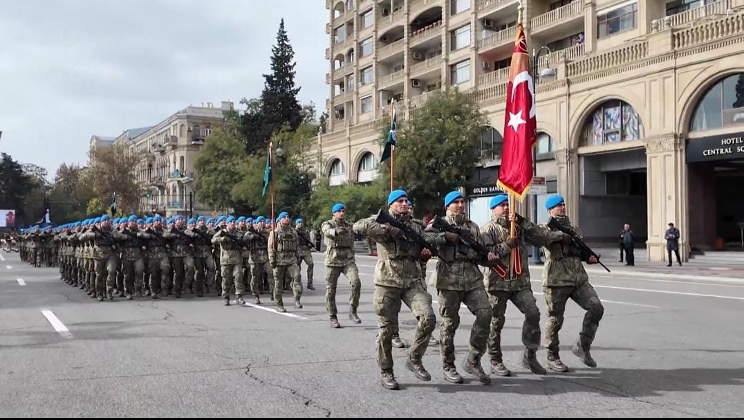 Türkiye’s Ministry of National Defense posts video on military parade in Baku (VIDEO)