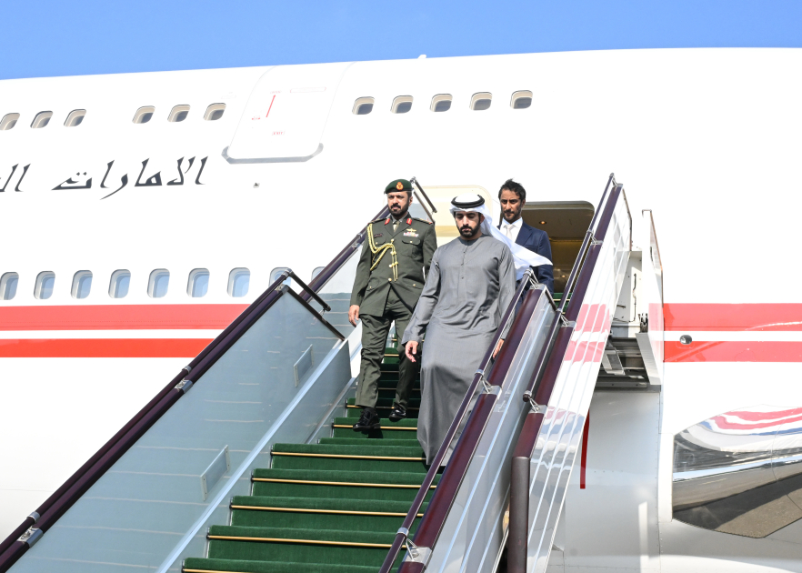 Deputy prime minister of UAE visits Azerbaijan (PHOTO)