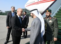 Deputy prime minister of UAE visits Azerbaijan (PHOTO)