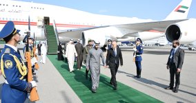 Deputy prime minister of UAE visits Azerbaijan (PHOTO)