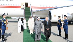 Deputy prime minister of UAE visits Azerbaijan (PHOTO)