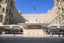President Ilham Aliyev, First Lady Mehriban Aliyeva, President Erdoğan, Pakistani PM attend Military Parade in Baku (PHOTO/VIDEO)