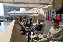 President Ilham Aliyev, First Lady Mehriban Aliyeva, President Erdoğan, Pakistani PM attend Military Parade in Baku (PHOTO/VIDEO)