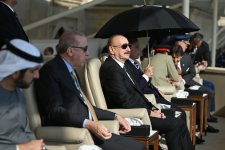 President Ilham Aliyev, First Lady Mehriban Aliyeva, President Erdoğan, Pakistani PM attend Military Parade in Baku (PHOTO/VIDEO)