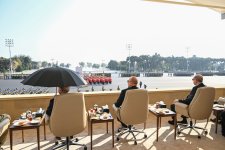 President Ilham Aliyev, First Lady Mehriban Aliyeva, President Erdoğan, Pakistani PM attend Military Parade in Baku (PHOTO/VIDEO)