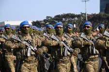 President Ilham Aliyev, First Lady Mehriban Aliyeva, President Erdoğan, Pakistani PM attend Military Parade in Baku (PHOTO/VIDEO)