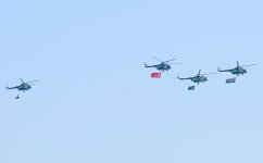 President Ilham Aliyev, First Lady Mehriban Aliyeva, President Erdoğan, Pakistani PM attend Military Parade in Baku (PHOTO/VIDEO)