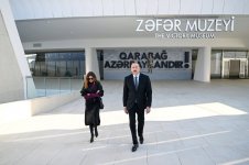President Ilham Aliyev, First Lady Mehriban Aliyeva visit Victory Monument in Baku, attend opening of Victory Museum (PHOTO/VIDEO)