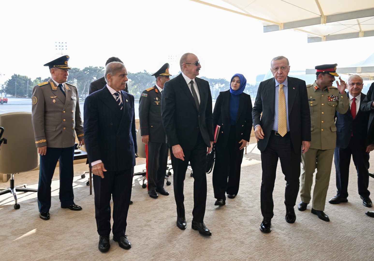 President Ilham Aliyev, First Lady Mehriban Aliyeva, President Erdoğan, Pakistani PM attend Military Parade in Baku (PHOTO/VIDEO)
