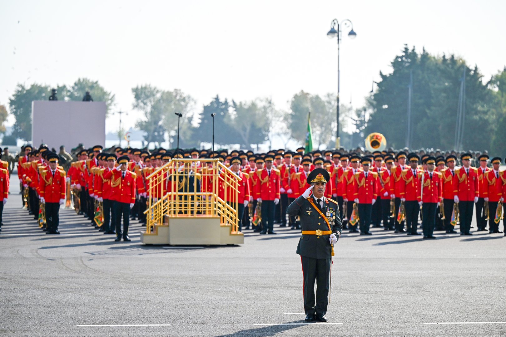 President Ilham Aliyev, First Lady Mehriban Aliyeva, President Erdoğan, Pakistani PM attend Military Parade in Baku (PHOTO/VIDEO)