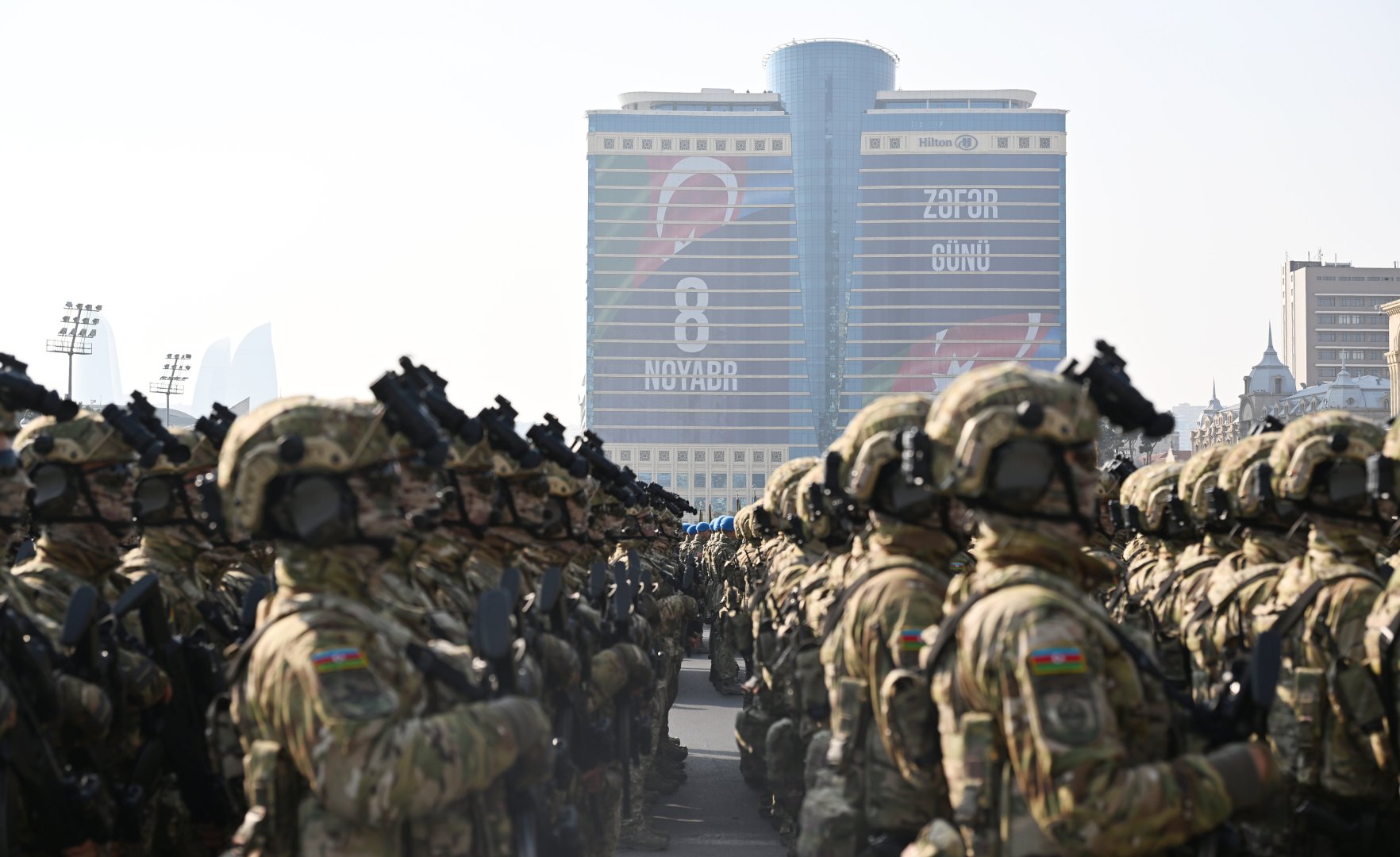 President Ilham Aliyev, First Lady Mehriban Aliyeva, President Erdoğan, Pakistani PM attend Military Parade in Baku (PHOTO/VIDEO)