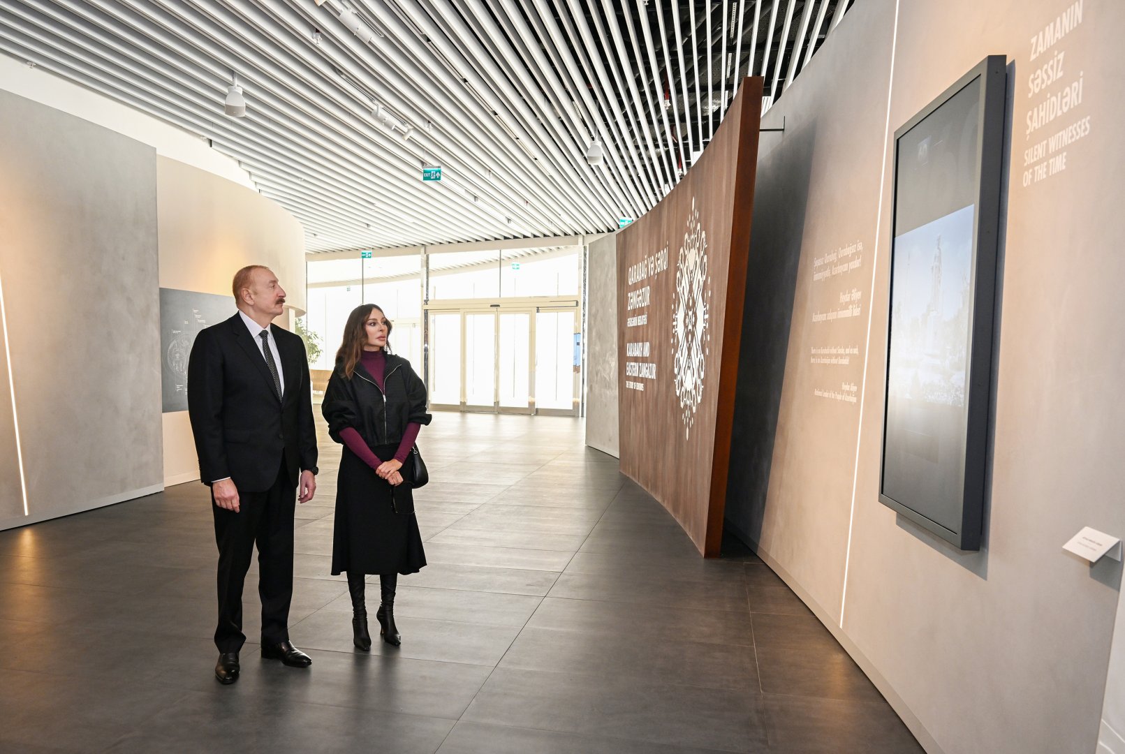 President Ilham Aliyev, First Lady Mehriban Aliyeva visit Victory Monument in Baku, attend opening of Victory Museum (PHOTO/VIDEO)