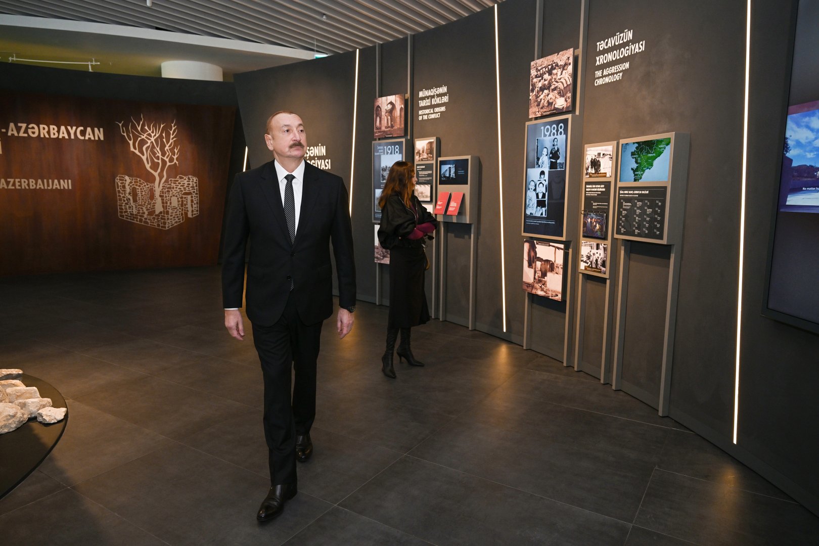 President Ilham Aliyev, First Lady Mehriban Aliyeva visit Victory Monument in Baku, attend opening of Victory Museum (PHOTO/VIDEO)