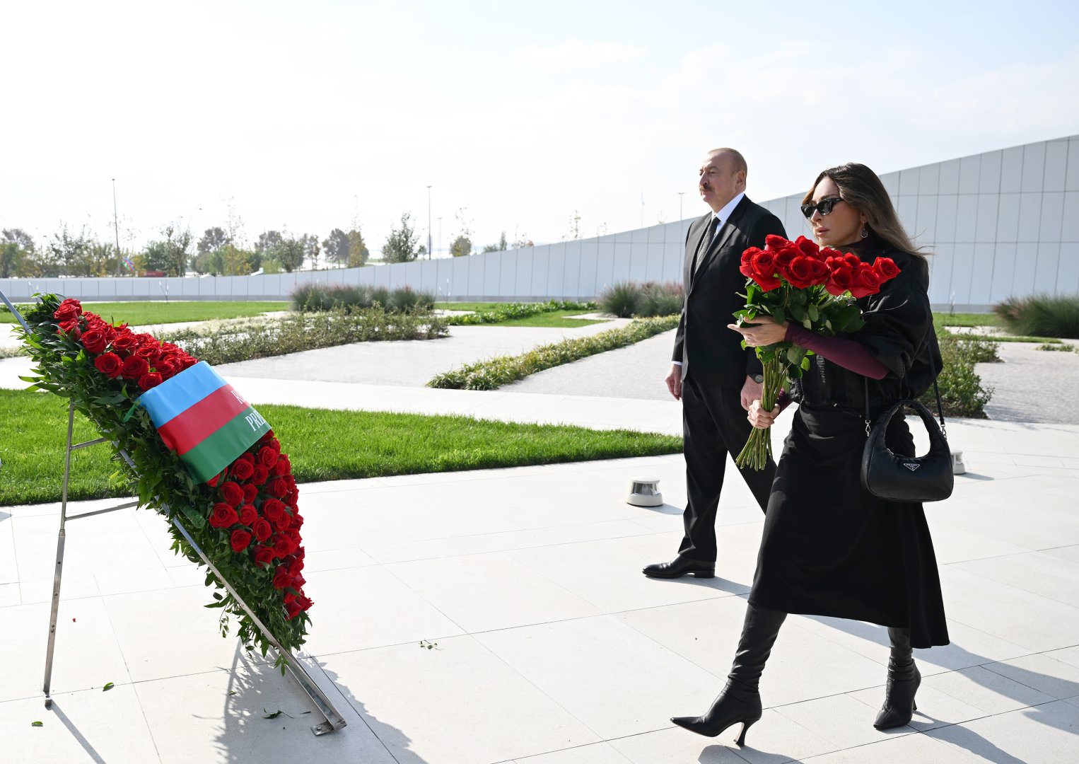 President Ilham Aliyev, First Lady Mehriban Aliyeva visit Victory Monument in Baku, attend opening of Victory Museum (PHOTO/VIDEO)