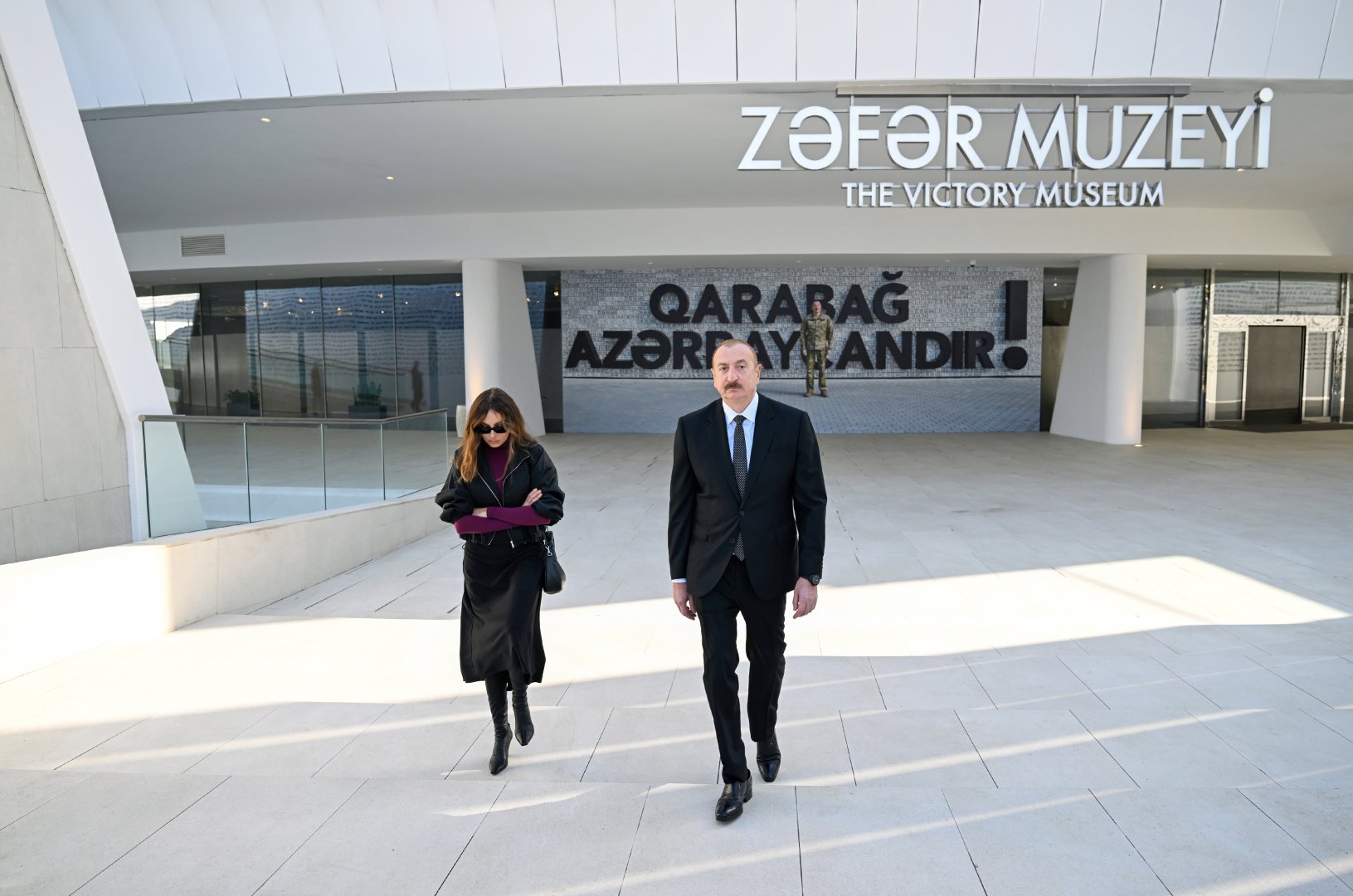 President Ilham Aliyev, First Lady Mehriban Aliyeva visit Victory Monument in Baku, attend opening of Victory Museum (PHOTO/VIDEO)