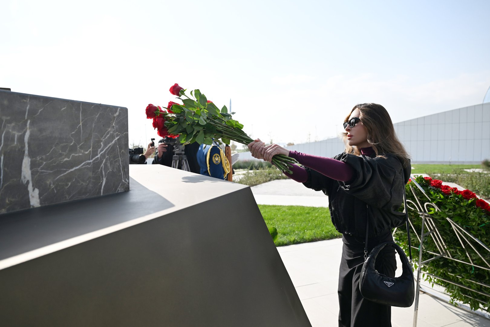 President Ilham Aliyev, First Lady Mehriban Aliyeva visit Victory Monument in Baku, attend opening of Victory Museum (PHOTO/VIDEO)