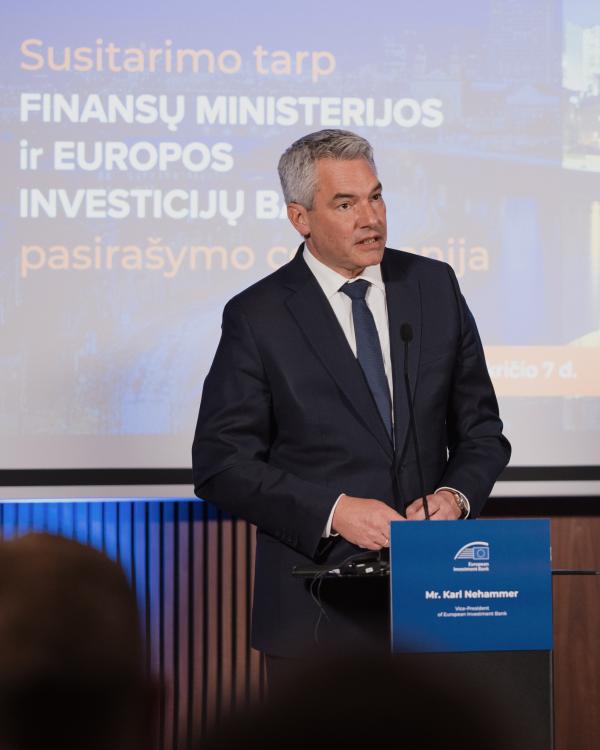 EIB fortifies Lithuania with landmark loan to boost Europe’s security