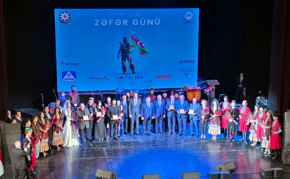 Azerbaijan’s representations abroad mark 5th anniversary of nation's Victory Day (PHOTO)