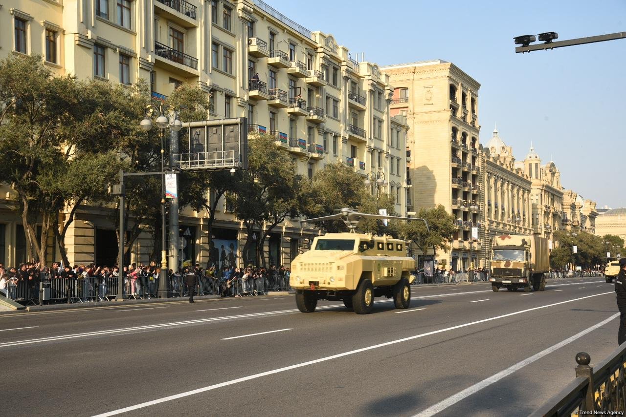 Military parade to mark fifth anniversary of Patriotic War Victory held in Baku (PHOTO/VIDEO)